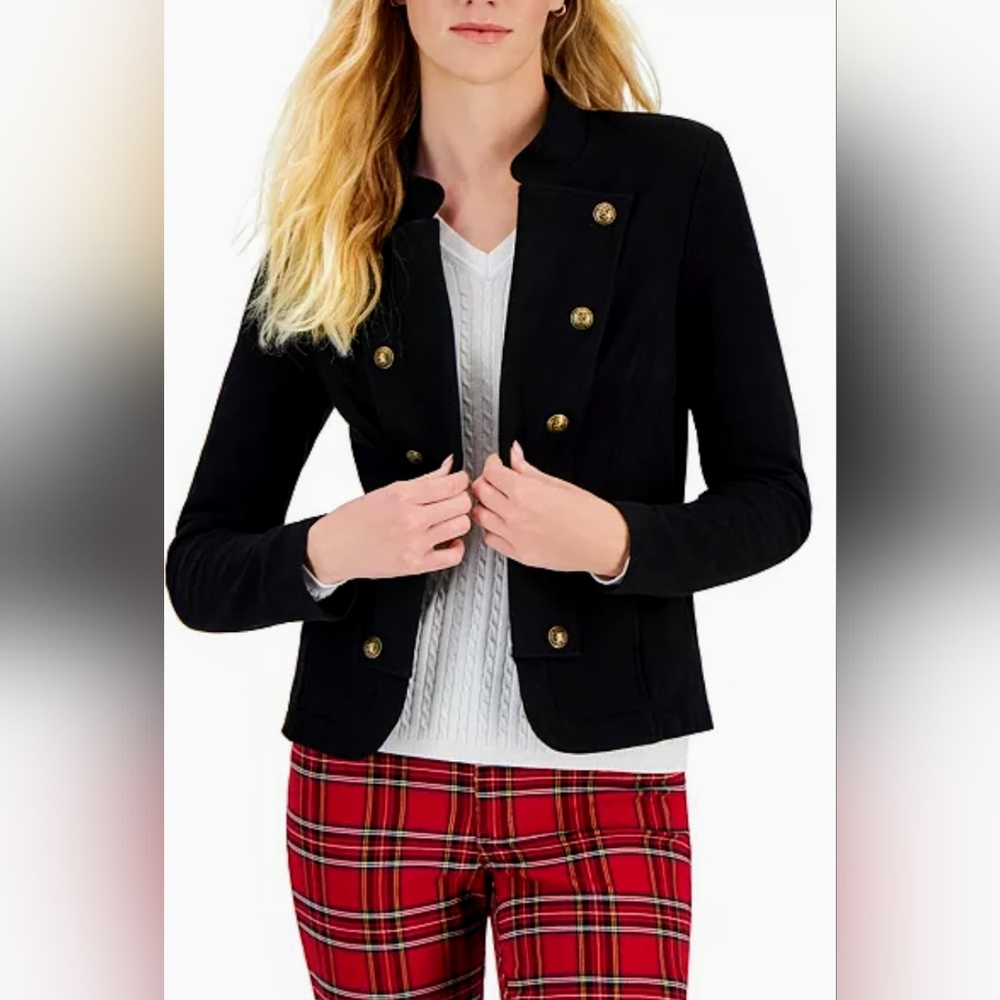 Tommy Hilfiger Band Jacket/blazer Military Black